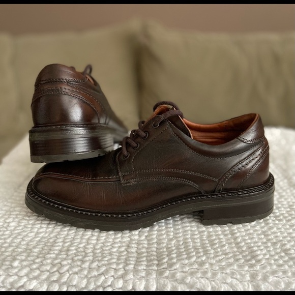 Mens Leather Dress Shoes Brown Aldo Oxford Size 10 Mens Leather Dress Shoes Brown Aldo Oxford Size 10